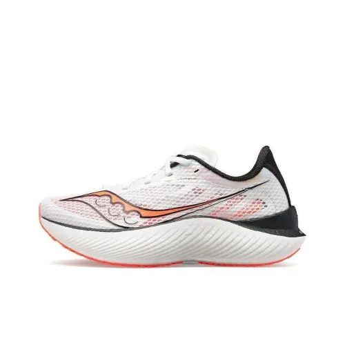 Saucony Endorphin Pro 3 White Vizi Red Women's