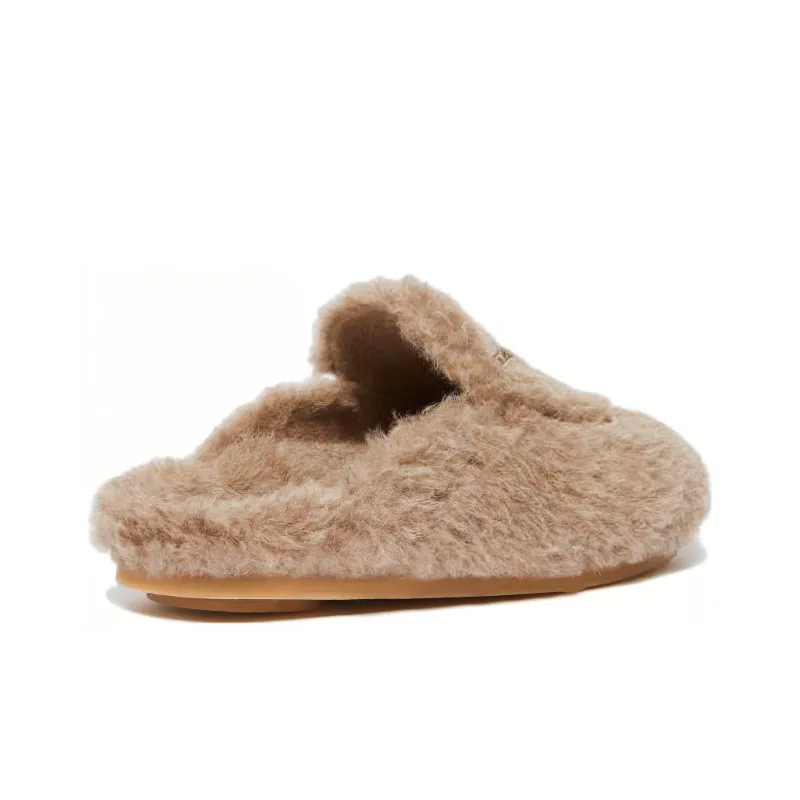 MaxMara Wrap-toe Slippers Women's Umber-3