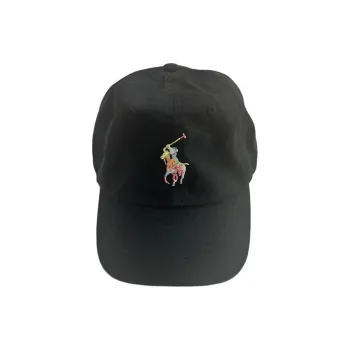 Polo Ralph Lauren Cotton Baseball Caps Unisex Black