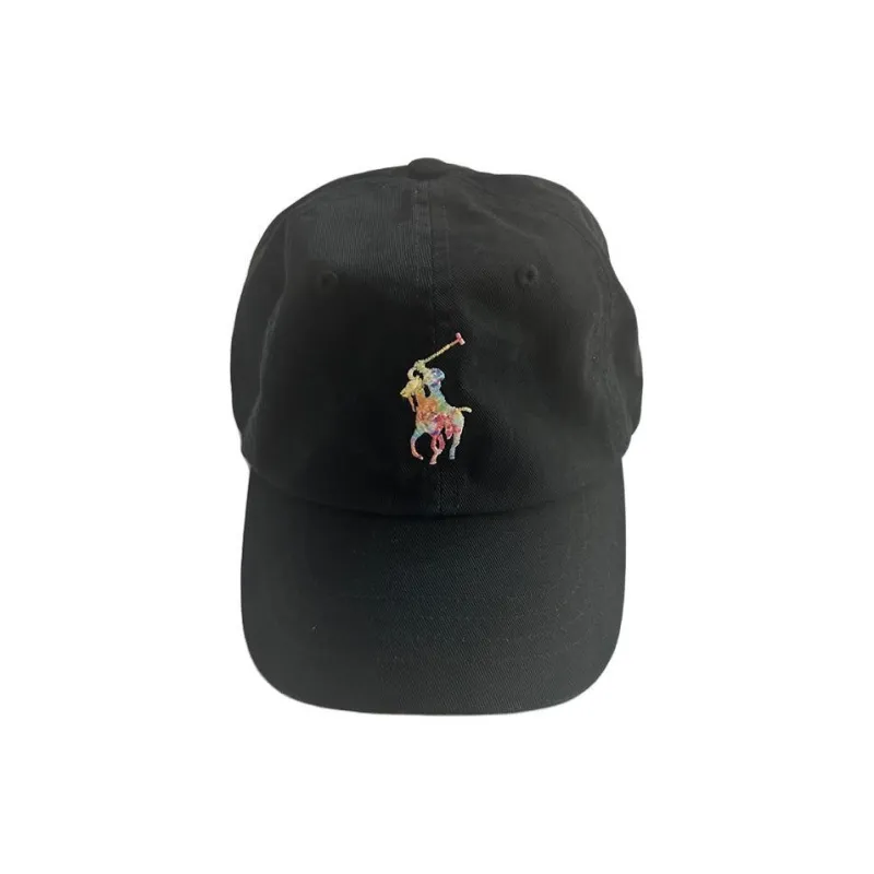 Polo Ralph Lauren Cotton Baseball Caps Unisex Black-0