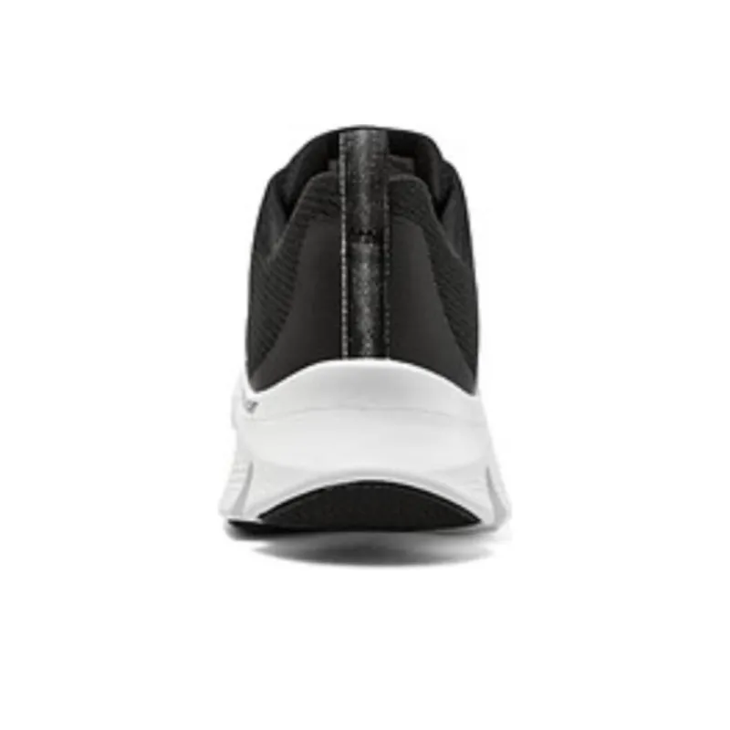 Skechers Flex Comfort Cushioning Anti-Slip And Wear-Resistant Low-Top Casual Running Shoes Women's Black White-3