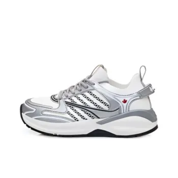 DSQUARED 2 Dash Panelled Lace Up Sneakers Women's