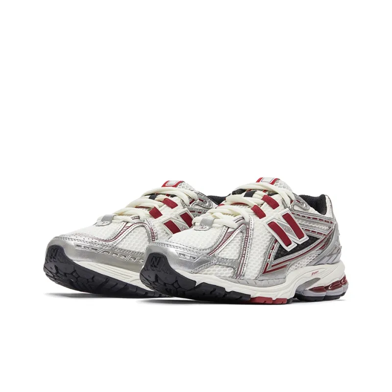 New Balance 1906R Silver Classic Crimson-2