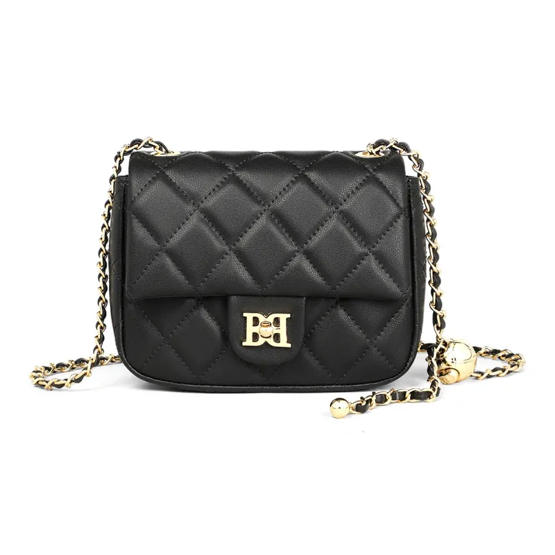 MILLIE'S Cow Leather Underarm Shoulder Bag, Crossbody Bag Trumpets Women's Black-5