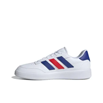 Adidas COURTBLOCK Cushioned Wear Resistant Lightweight Low Top Skateboard Shoes Men's White