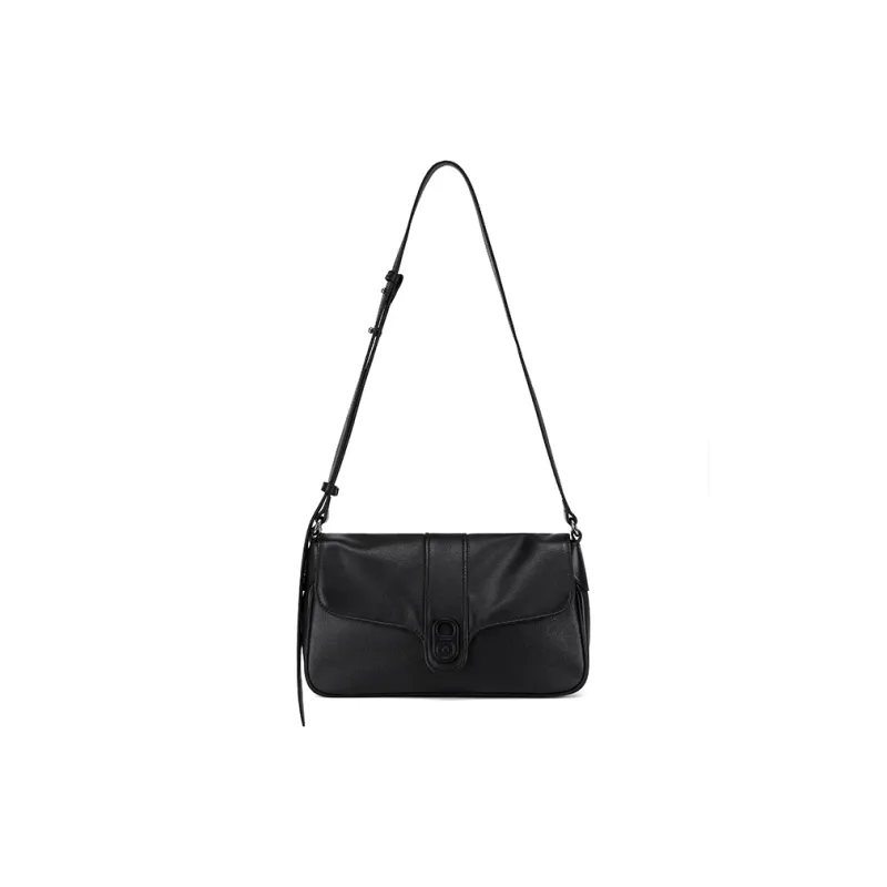 LA FESTIN Cow Leather Commute Crossbody Bag Women's-0