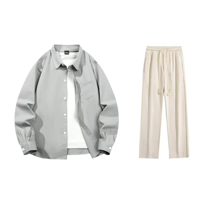 LA'T.WEEKEND Shirt Matching Set Unisex-16