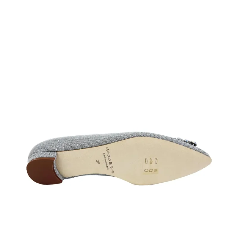 MANOLO BLAHNIK Women's Casual Shoes Women's Silver-4