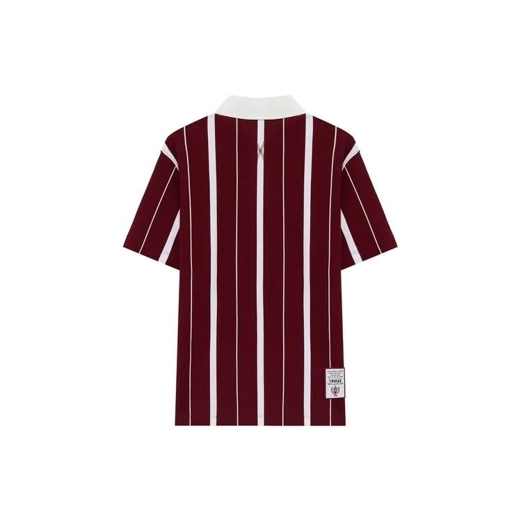 Teenie Weenie Polo Shirt Women's Burgundy-1