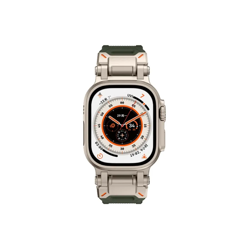 LeYu Apple Compatibility Watch Band Explorer Modified TPU Material-36