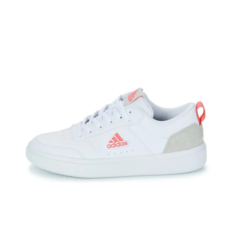 Adidas Park St Wear resistant And Lightweight Low Top Skateboard Shoes Women's White Red-0