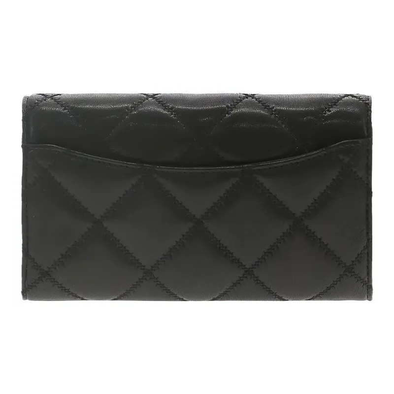TORY BURCH Sheepskin Shoulder Bag, Crossbody Bag Mini Women's Black-2