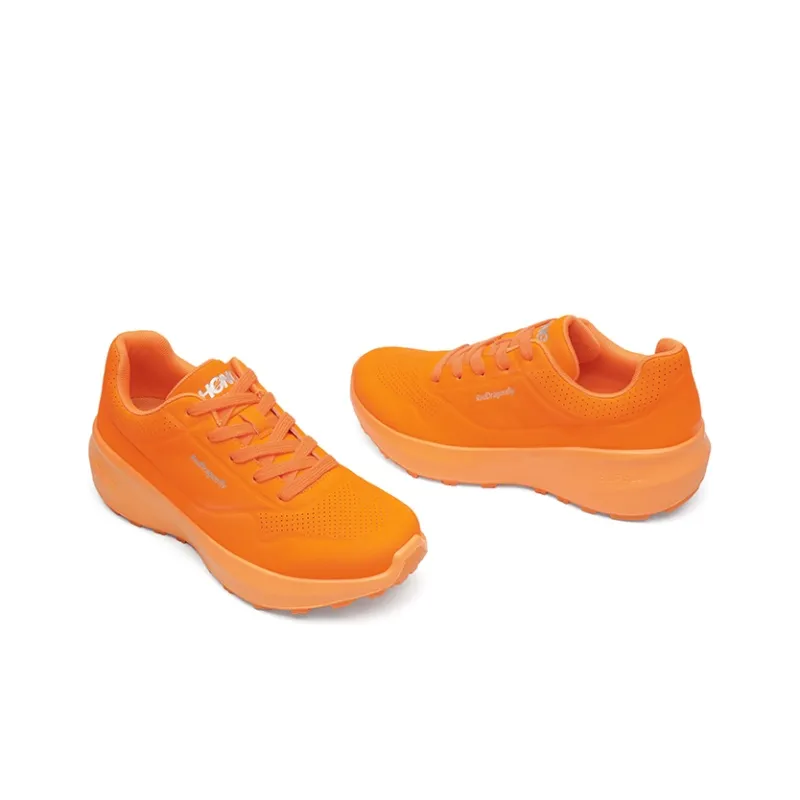 RED DRAGONFLY Running Shoes Women's Low Top White/Neon Green/Orange/Purple-17