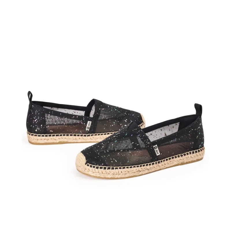 Joy&Mario Espadrilles Women's Black/Apricot-2