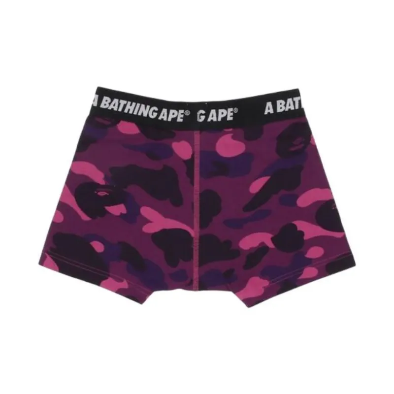 Bape Color Camo Trunks Navy-4
