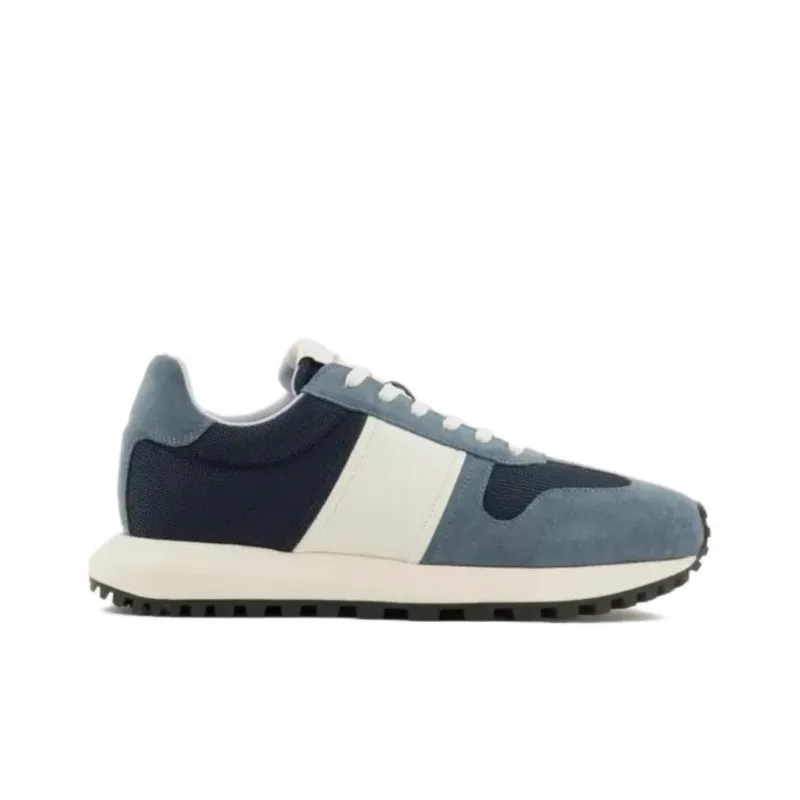 EMPORIO ARMANI Colour-block Low-top Sneakers-1