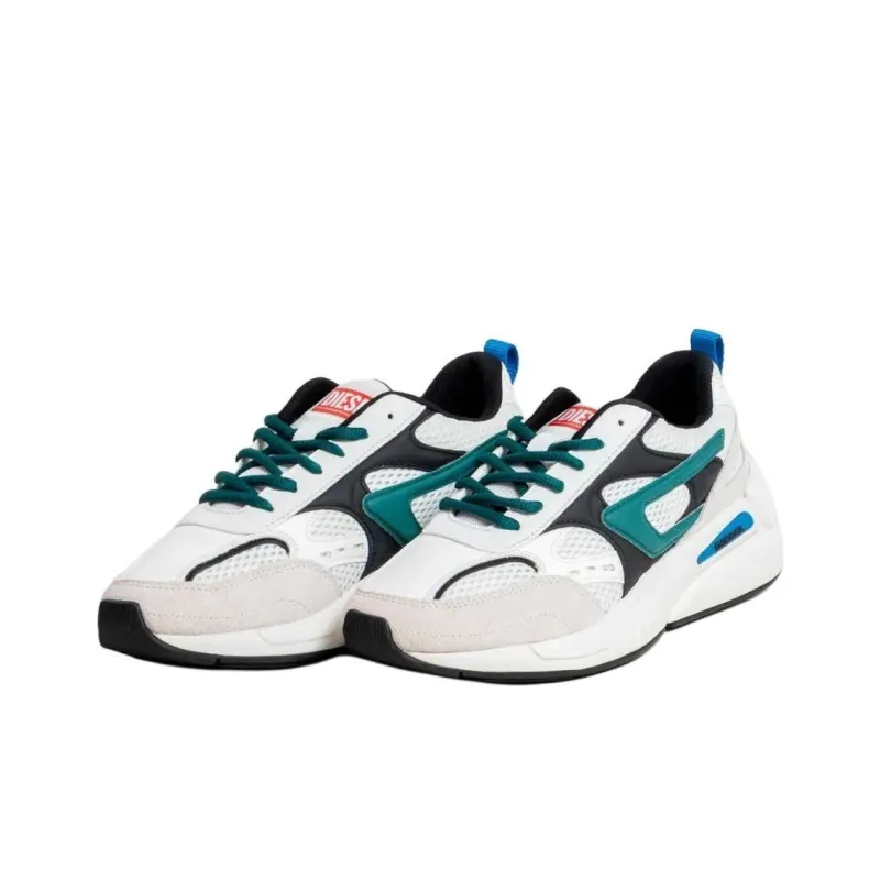 DIESEL Low Top Casual Shoes Men's White-2