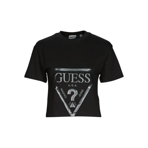 GUESS T-Shirts Women's Black