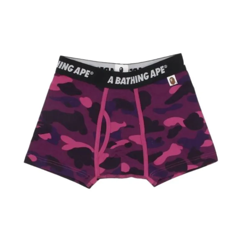 Bape Color Camo Trunks Navy-3