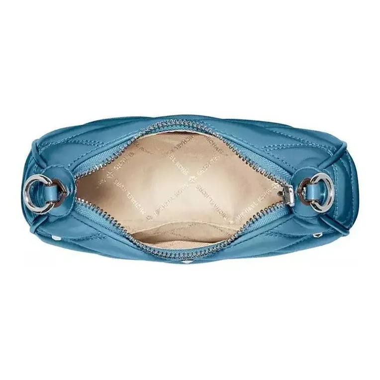 MICHAEL KORS Polyurethane Blend Portable Crossbody Bag Shoulder Bag Women's Blue-6