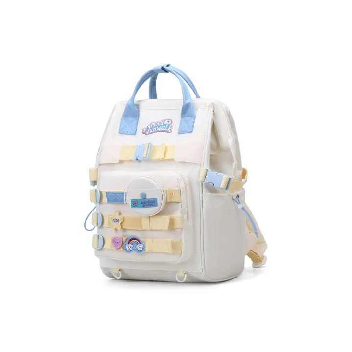 VANWALK Polyester Backpack Regular Unisex Multicolor-8