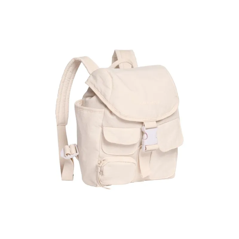 ZARA Polyamide Backpack Regular Women's Beige-1