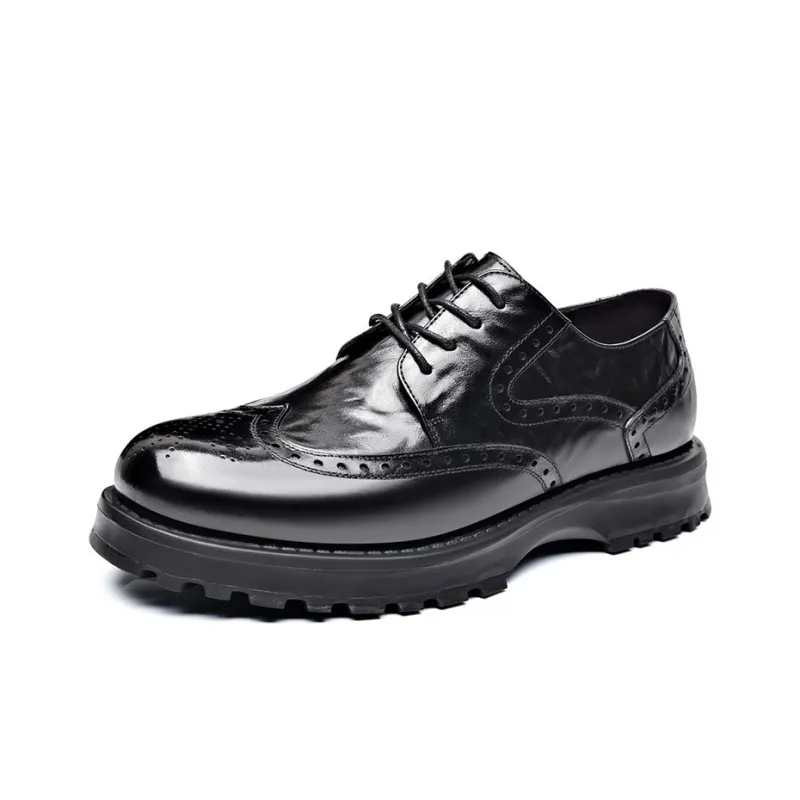 Lady's House Dress Shoes Men's Black-1