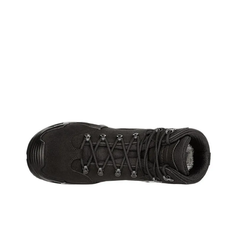 Lowa Z-6S GTX C Cushioned Wear-Resistant Slip-Resistant Breathable Mid-Top Outdoor Shoes Men's Black-3