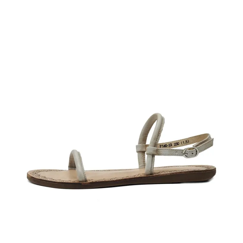 ARTMU Beach Sandals Women's Apricot/Grass Green/Khaki-0