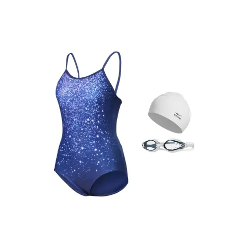 Erke Swimming Sets Polyamide+Elastane Beach Pool Women's Blue