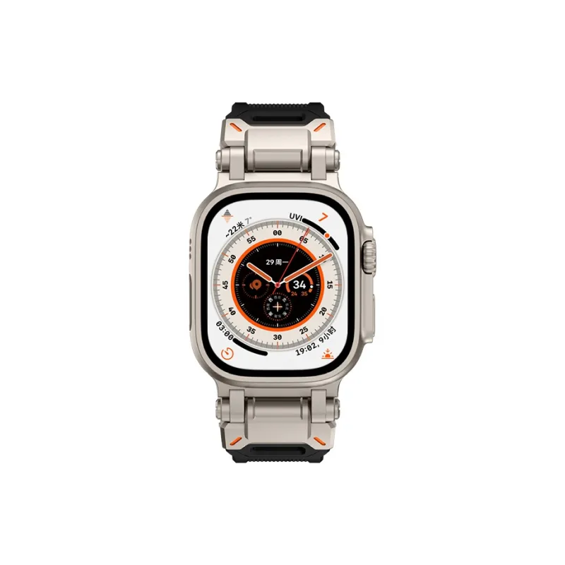 LeYu Apple Compatibility Watch Band Explorer Modified TPU Material-3