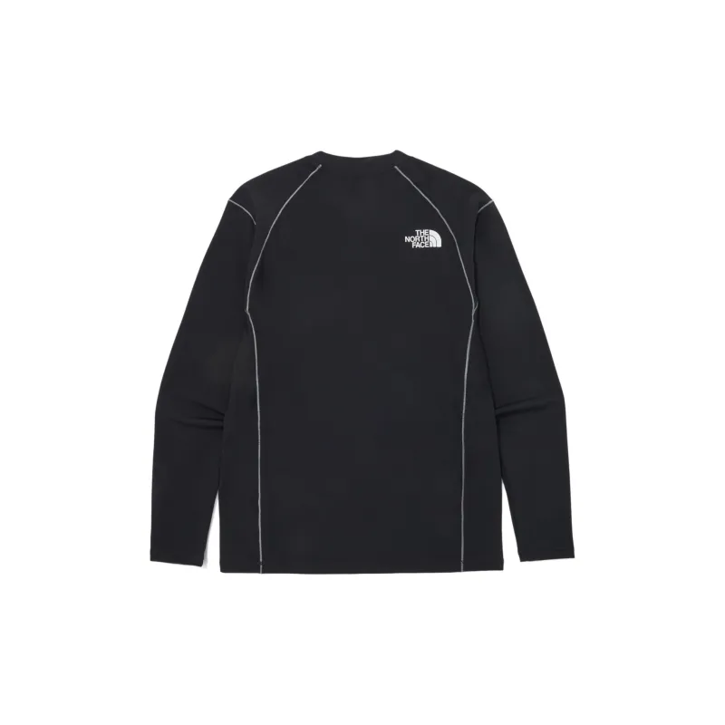 THE NORTH FACE Ocean Wave L/S Mock Neck Sweatshirt Men's Black-1