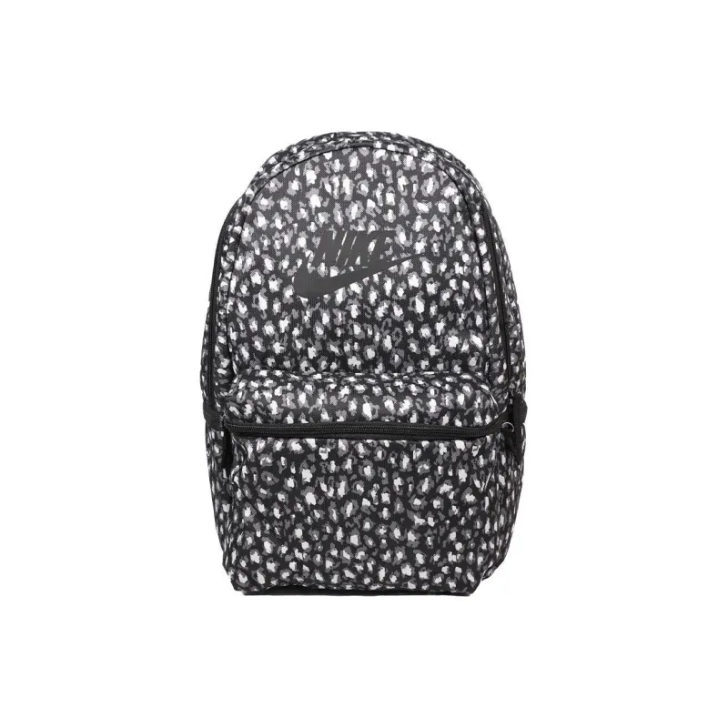 Nike Polyester Backpack Regular Unisex Black & Silver-0
