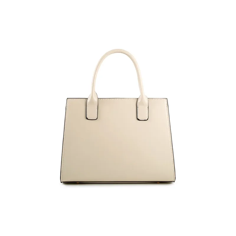 Vigno Synthetic Leather Handbag, Crossbody Bag Regular Women's Apricot-2