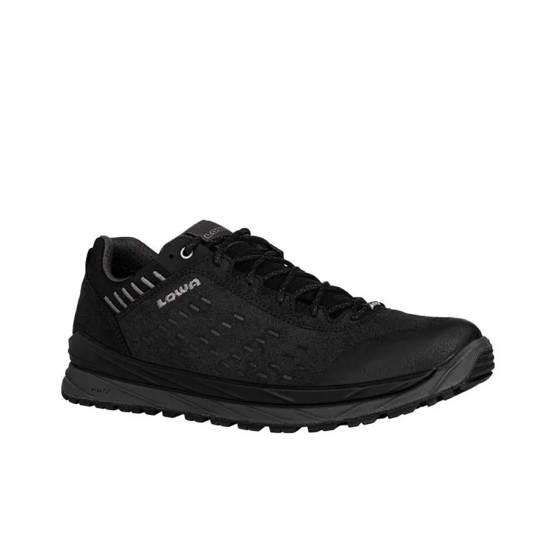 Lowa Malta GTX Lo Anti-Slip Wear-Resistant Low-Top Outdoor Shoes Men's Black Gray-2