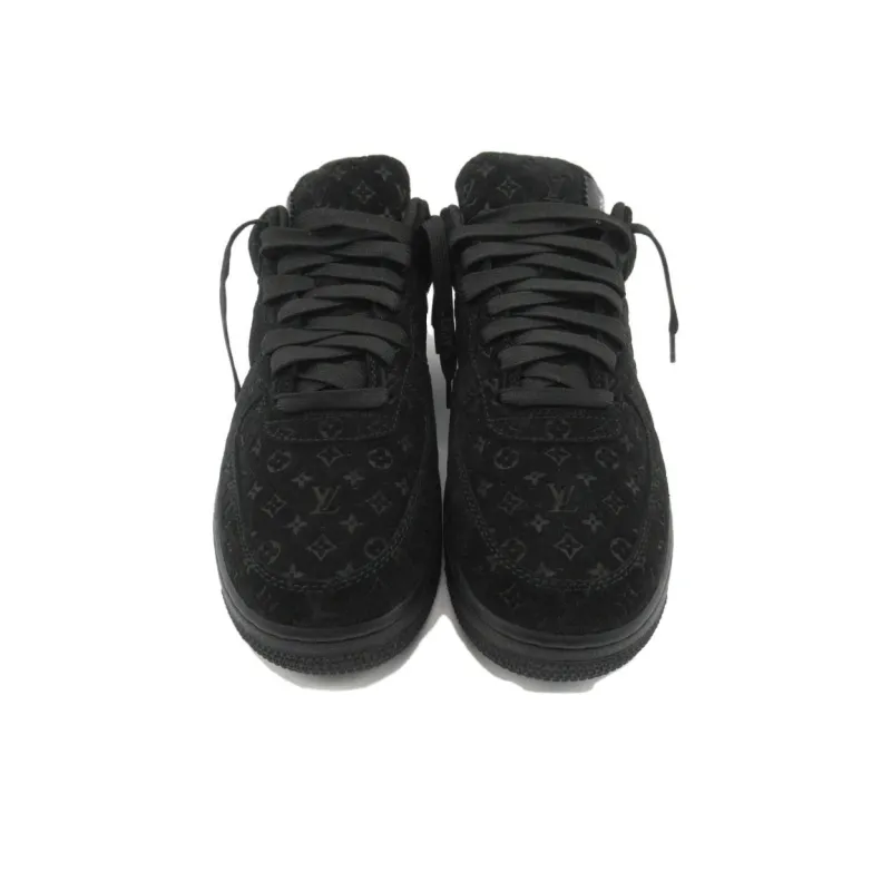 Nike Air Force 1 Low X LOUIS VUITTON Shoes 'Black Anthracite'-3