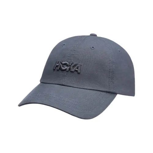 HOKA ONE ONE Cotton Baseball Caps Unisex Dark Gray