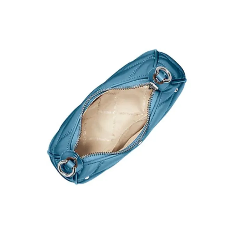 MICHAEL KORS Polyurethane Blend Portable Crossbody Bag Shoulder Bag Women's Blue-4