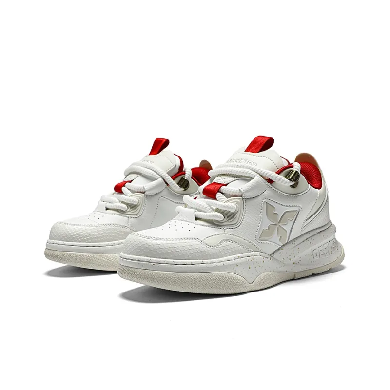 DESKISS Daisy 'Lucky Storm' 1.0 Anti Slip Wear Resistant Low Top Skateboard Shoes Men's Ash Gravel Brown-2
