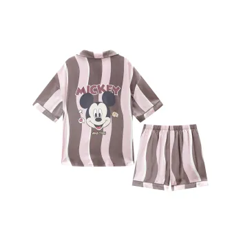 GUKOO x MIQIJIAZU LIANMINGKUAN Pajama Set Women's Milk Tea Brown