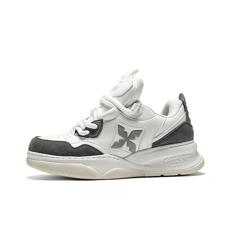 DESKISS Skateboard Shoes Men Low Top Glacier Gray-0