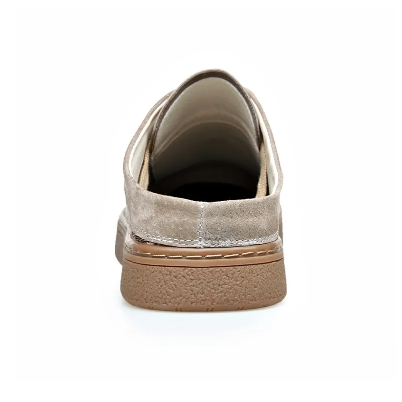 LUOMAIKE Wrap toe Slippers Men's Khaki-3