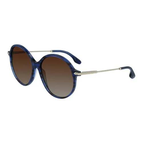 Victoria Beckham Round Sunglasses Women's Blue