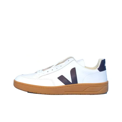 VEJA V-12 LeatherSneakers Skate shoes Unisex White