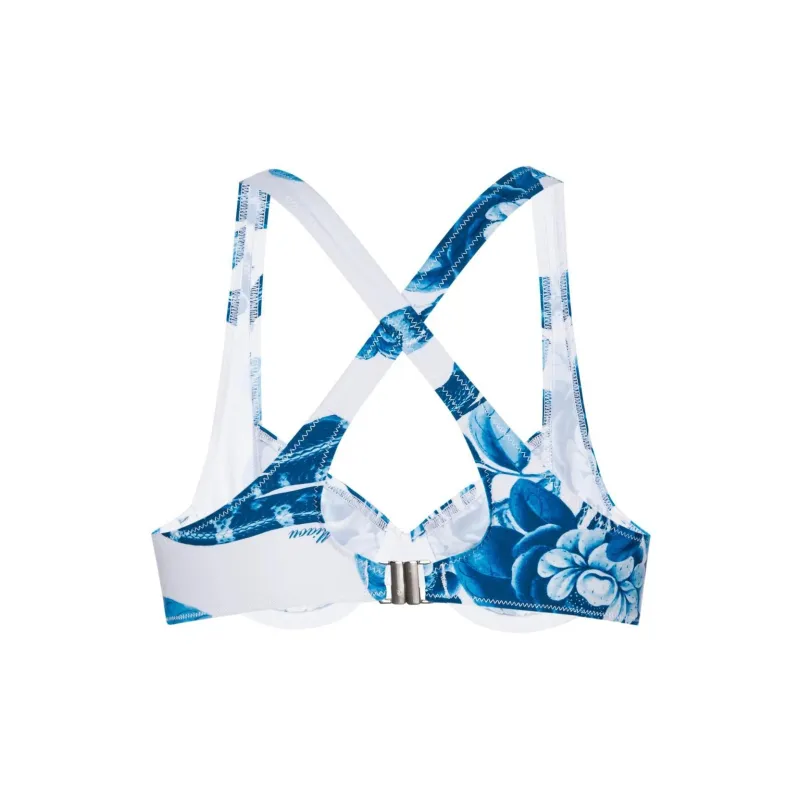 Miaou SS24 LUZ BIKINI TOP Bikini Women's Eden Blue-1