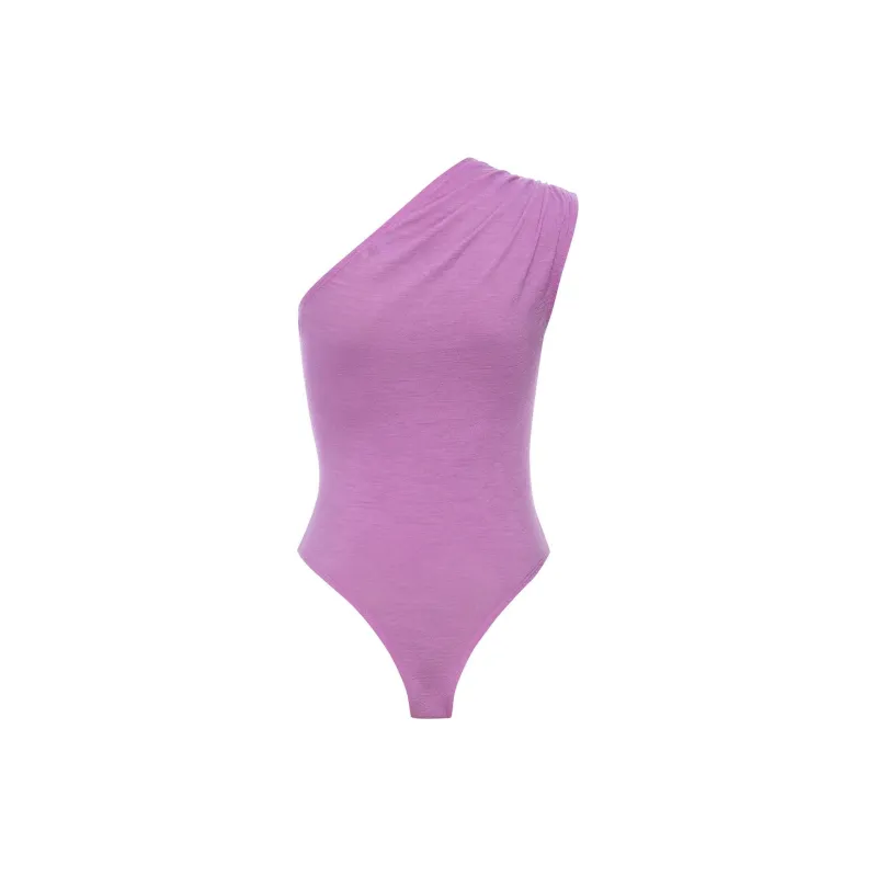 Miaou JADE BODYSUIT Bodysuits Women's Violet-1