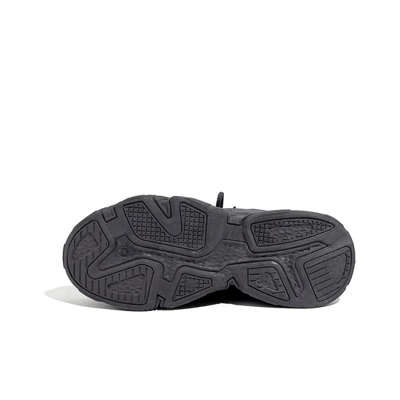 Warrior Breathable Lightweight Height Increasing Low Top Chunky Sneakers Men's Gray-4