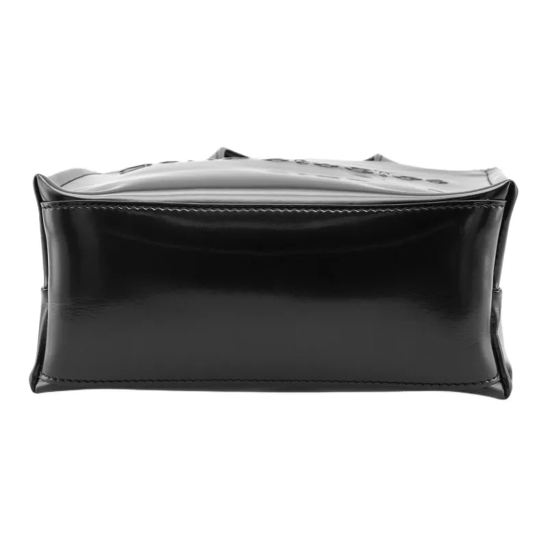Acne Studios Polyurethane Tote Bag Shopping Bag Crossbody Handbag Mini Women's Black-5