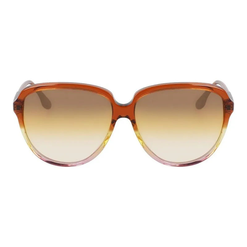 Victoria Beckham Irregular Shape Sunglasses Women's Gradient-1