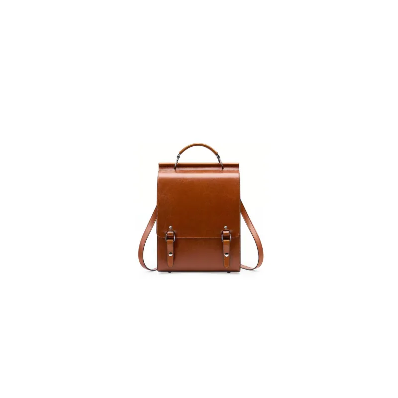 Carnival Keep Cow Leather Backpack Large Size Women's Multicolor-6